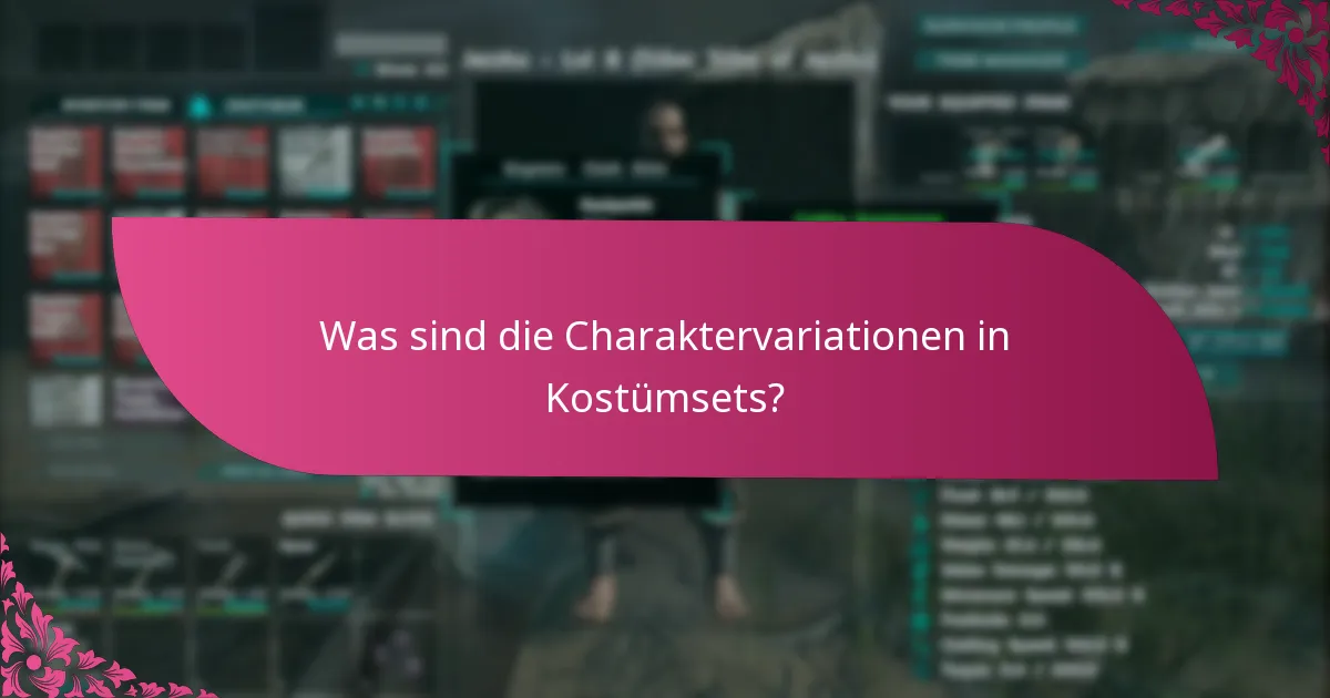 Wann finden die Veranstaltungen für Kostümset-Ansprüche statt?