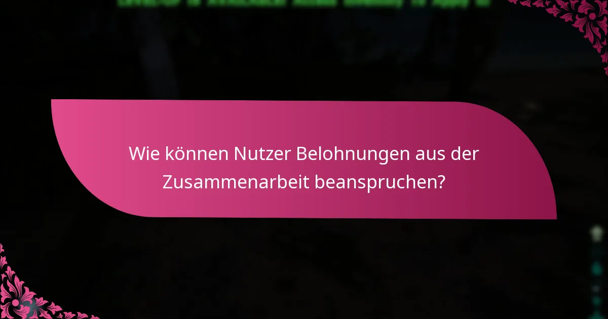 Welche Engagementmöglichkeiten gibt es während der Veranstaltungen?
